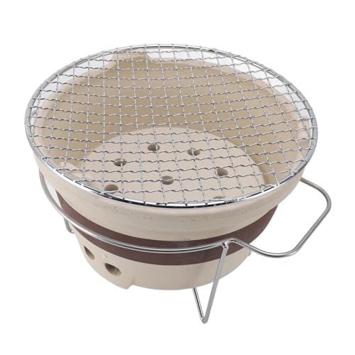 Chaudière à thé et barbecue en argile extérieure pour grill de camping - 4