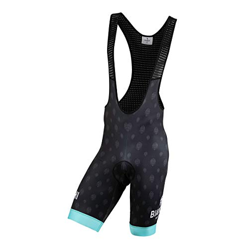 Bianchi Milano - Pantalón corto Palizzi color 4300 (negro/celeste blanco) talla XL