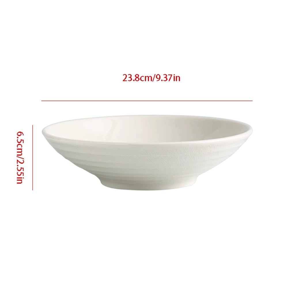 Ceramiczne miski do zupy, duża miska na zupę, marynowana ryba, duża umywalka, domowa restauracja, rodzina, bankiet, salaterka, zastawa stołowa miski do kuchni