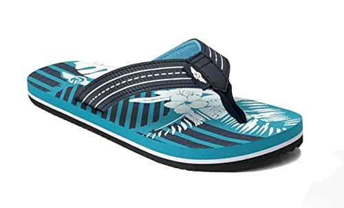 Image of REDVOLUTION New Boys' Beach Sandal TRIBAL Tattoo | Geometric Bali Flip-Flop Sandals
