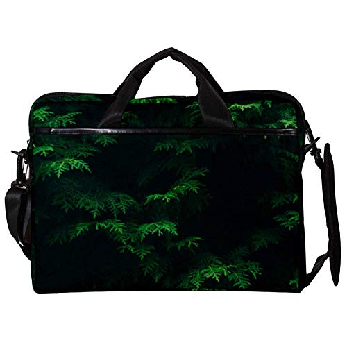 Sacoche ordinateur portable 14-15.4" feuilles de pin pour le bureau et les trajets