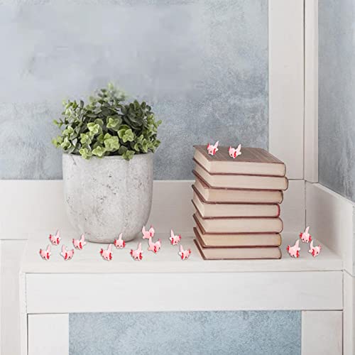 Brinquedo Axolote | 30 Peças Mini Resina Axolotl Escultura Decoração | Estatueta de animais minúscul