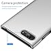 Almiao BlackBerry Key2 LE Case, [Ultra-Thin] Minimalist Slim Protective Phone Case Back Cover for BlackBerry Key2 LE (Smooth Silver)