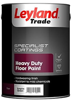 Leyland Trade Heavy Duty Floor Paint - Empire Green 5L