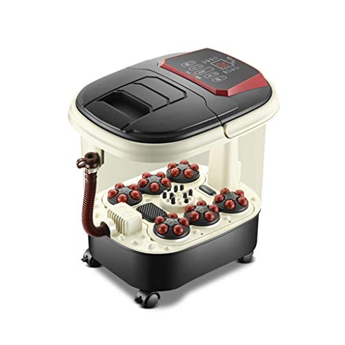 Fußmassagegerät mit Fußmassagegerät Maschinenfüße Badewanne |Funktionen Vibration, Spa, Roller, Massagemodus |6 Druckknotenrollen nehmen