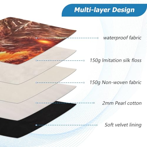 Funda para portátil 13-14 pulgadas con diseño Dragon Head miniatura 4