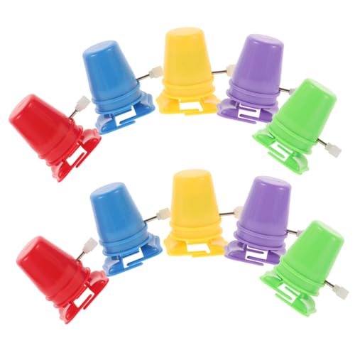 FUTUREORYY 10 Stück Aufziehspielzeug Roboter Bausatz aus Kunststoff mit Präzisem Uhrwerk Mimisch Menschliches Gehen für Selbstgemacht Bastelarbeiten und Kindergeburtstage