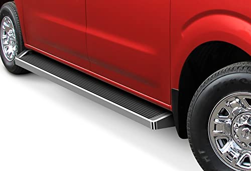 Estribos APS 6 pulgadas Silver Nissan NV Van 2012-2021 miniatura 1