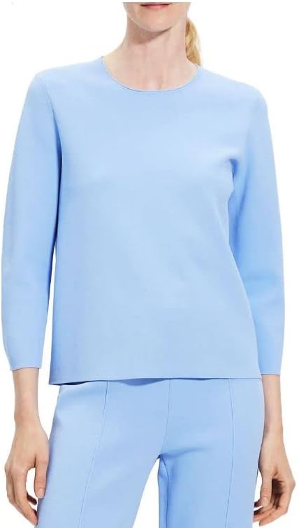 Theory Womens Clean Crew Pullover