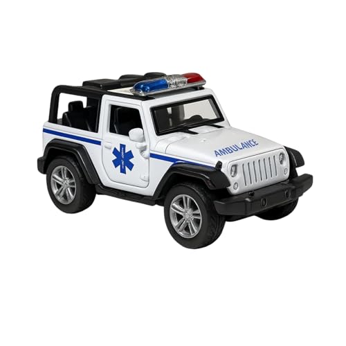Image of Amisha Gift Gallery Diecast Ambulance Toy Car for Kids, Pack of 4