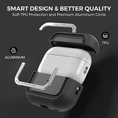 TRONWIN Case for Airpods Pro 2, Protective Cover with Smart-Design, Supports Wireless Charging - Image 3