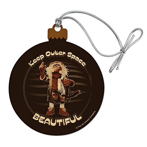 GRAPHICS & MORE Keep Outer Space Beautiful Fraggle Rock Uncle Traveling Matt Wood Christmas Tree Holiday Ornament