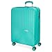 Movom Trendy Maleta mediana Verde 48x66x26 cms Rígida ABS Cierre TSA 71L 3,8Kgs 4 ruedas dobles Extensible