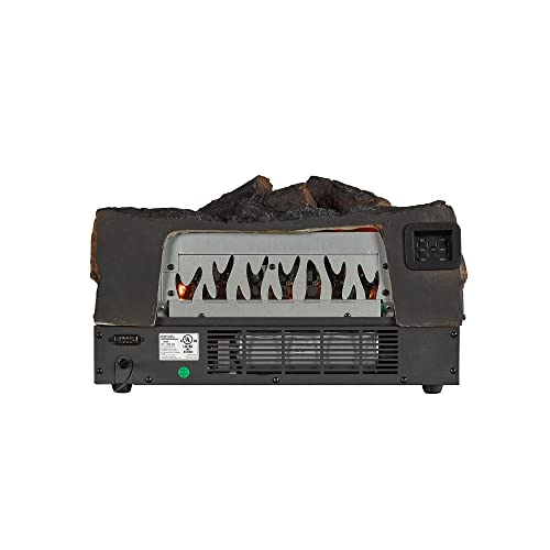 Image of duraflame Electric Log Set 1,000 Sq Ft Heater, Faux Logs Insert with Infrared Flames for Existing Fireplaces, Remote Control Included