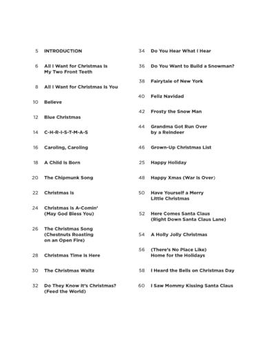 Christmas Songs - Super Easy Songbook - Image 4