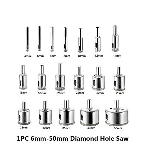 Broca de diamante para vidrio y cerámica 30 mm miniatura 2