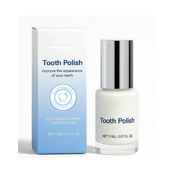 Bigyuan Tooth Polish Improve the Appearance of Your Teeth Geta Brighter More Confident Smile.net 5ml/0.17fl oz