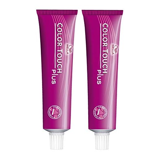 Wella Color Touch Plus 55/ 07 hellbraun intensiv natur-braun, 2er Pack, (2x 60 ml)