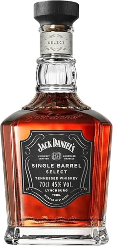 Jack Daniel’s Single Barrel Select 70cl - Whiskey speziato invecchiato in botti di rovere. 45%...