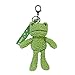 XINDUI Peluche Grenouille Porte-clés Voiture Porte-clés Animaux pendentifs Ornements Sac à Dos Porte-clés Grenouille Porte-clés(Pendant)