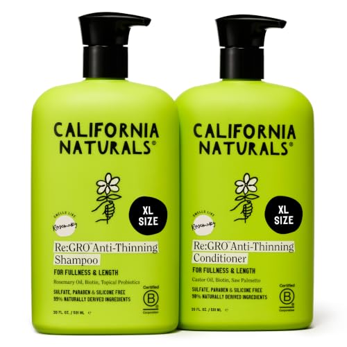 California Naturals Re:GRO Anti-Thinning Shampoo and Conditioner Set
