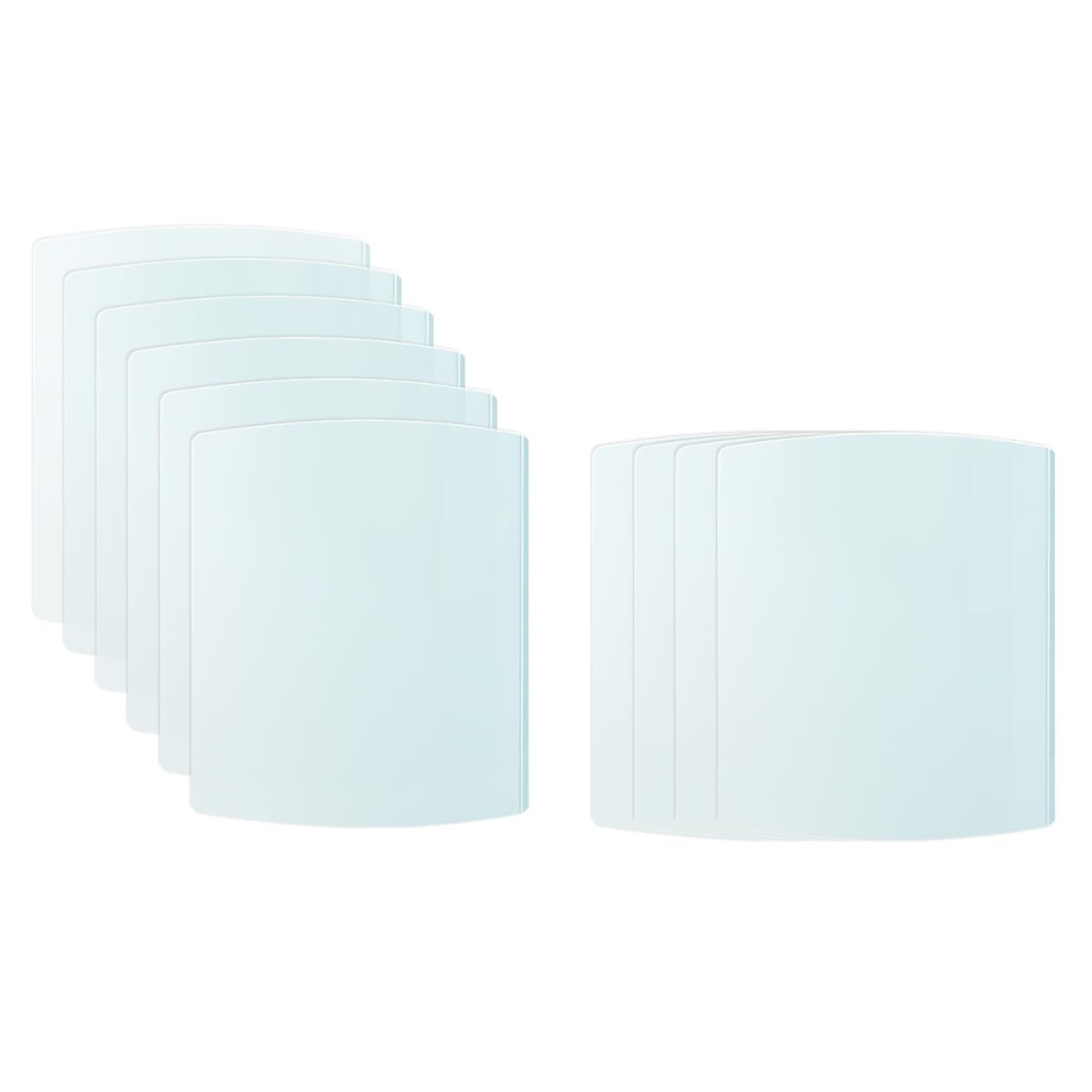 10pcs 216326 Helmet Outside Clear Lens Cover Compatible for MP-10, EIite, Miller，DigltaleIite, and Tltanium Series Welding Helmets