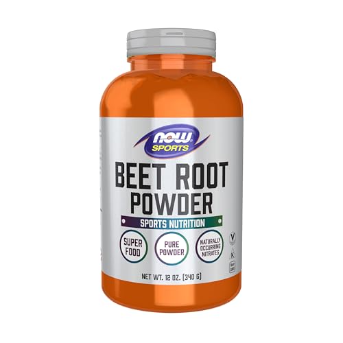 Image of NOW Foods Sports Nutrition, Beet Root Powder, Super Food With Naturally Occurring Nitrates, 12-Ounce