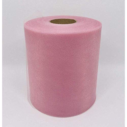 Publilancio srl Rolle Tulle Rosa Antico 12.5 cm x 100 Meter