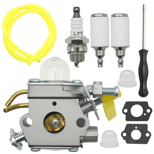 Saihisday 308054043 Carburetor for Homelite Ryobi CS26 CS30 BC26 SS30 SS26 26cc 30cc RY13015 RY34000 RY13010 RY09050 RY64400 Trimmer Brushcutter 308054032 Carburetor
