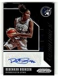 2020 Panini Prizm WNBA Signatures #SG-RBR Rebekkah Brunson AUTO Minnesota Lynx Basketball Trading Card