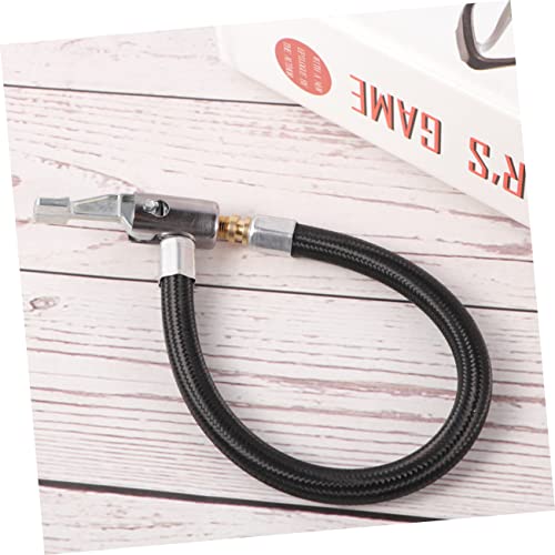Air Hose Adapter Extension for Tire Inflator Presta Valve Bike Pump Fit (20cm)3