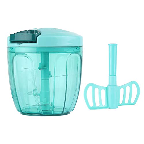 Ourokhome Manual Chopper Food Processor - Vegetable Masher for Onion, Garlic, Parsley