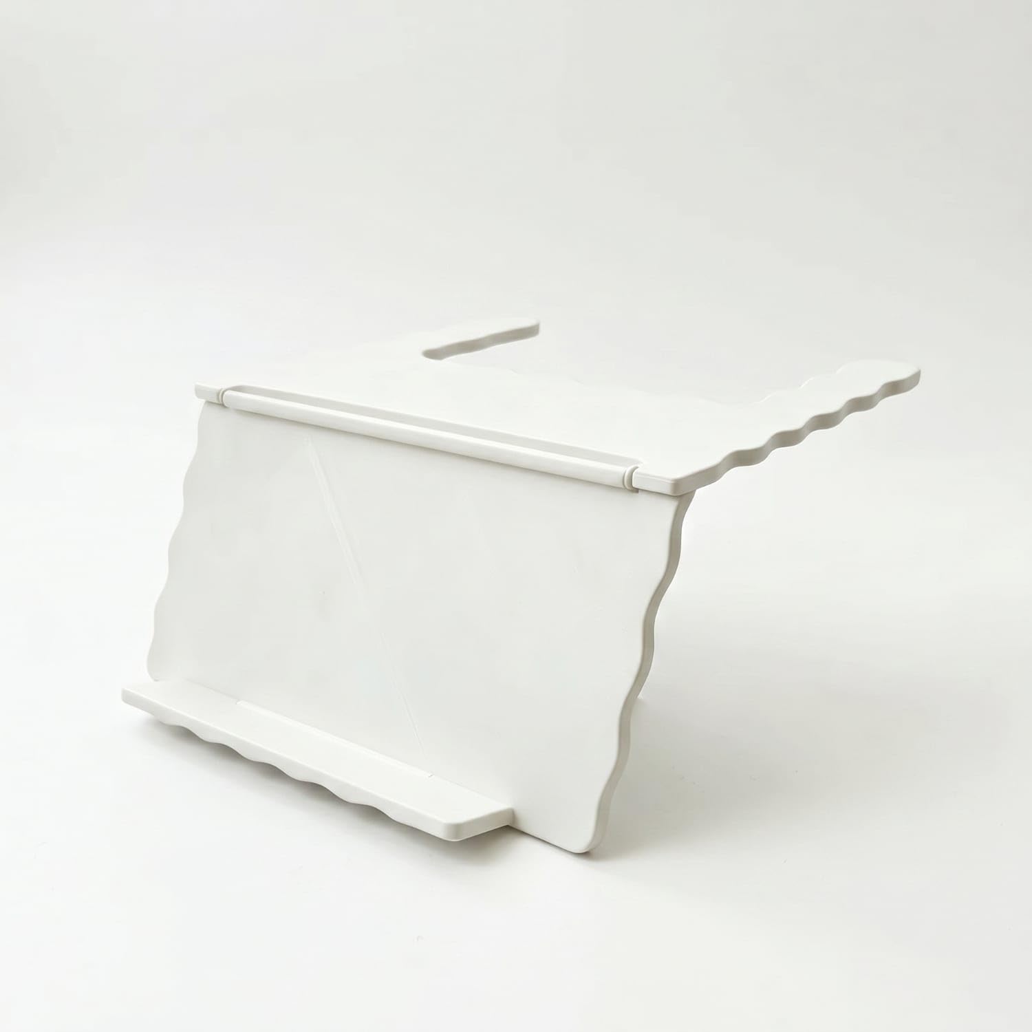 Space-Saving Mahjong Tile Holder Compact Mahjong Card Holder Portable Foldable Tile Rack Lightweight for Gamers, Home Games, Game Nights, Travel, White, C-picture-27