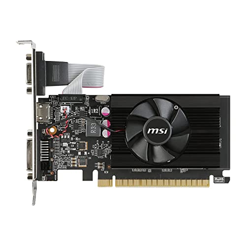 Msi GT 710 2GD3 LP Gaming Geforce Gt 710 2Gb Gdrr3 64-Bit Hdcp Support Directx 12 Opengl 4.5 Single Fan Low Profile Graphics Card thumb #4