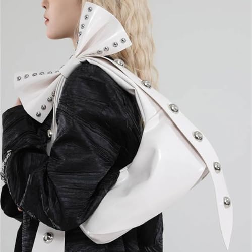 Sac à main clouté avec arcs élégants pour jeunes filles