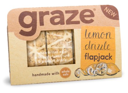 Graze Lemon Drizzle Flapjack (53 g x 9)