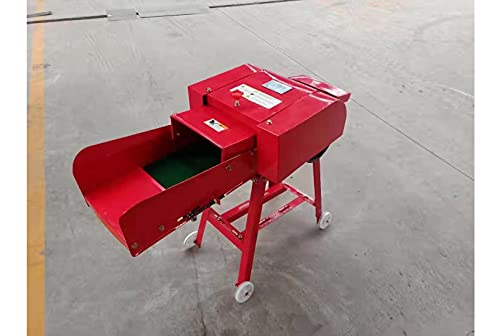 TXMACHINE® Hay Cutter Machine Electronic Grass Chaff Cutter Animal Feed Hay Crusher Straw Breaker with 2.2KW Motor (110V/60HZ, 4 Blades red Color) TXMACHINE® Hay Cutter Machine Electronic Grass Chaff Cutter Animal Feed Hay Crusher Straw Breaker with 2.2KW Motor (110V/60HZ, 4 Blades red Color)
