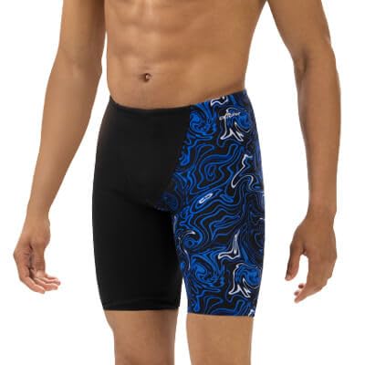Dolfin Men's Reliance Forcefield Blue Asymmetrical Jammer Forcefield Blue 22