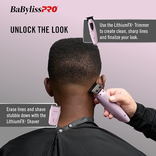 Image of BaBylissPRO LithiumFX Cord /Cordless Lithium Ergonomic Hair Trimmers for Men