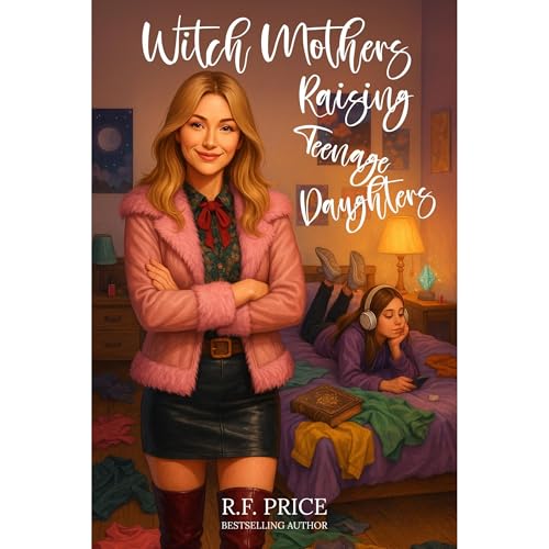 Witch Mothers Raising Teenage Daughters: A Cozy Mysteries Witch Audiolibro Por R.F. Price arte de portada