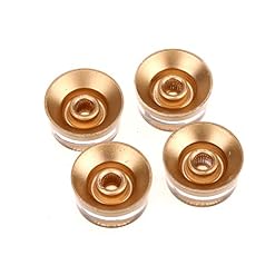 Musiclily Pro Imperial Inch Size Bouton de Potentiomètre Speed Knobs pour USA Les Paul Style Guitare électrique, Or (Lot… - Les Beatles, Paul McCartney, John Lennon, RIngo Starr, George Harrison Musiclily Pro Imperial Inch Size Bouton de Potentiomètre Speed Knobs pour USA Les Paul Style Guitare électrique, Or (Lot… – Image 3