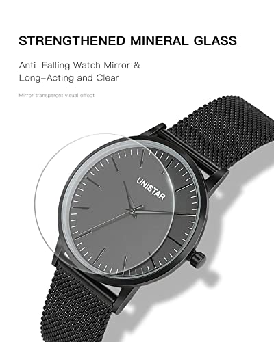 Ultra-Thin-Mens-Watches-Minimalist-Mens-Wrist-Watches-Unisex-Watch-Stainless-Steel-Mesh-Band-Black-Watches-Relojes-para-Hombres