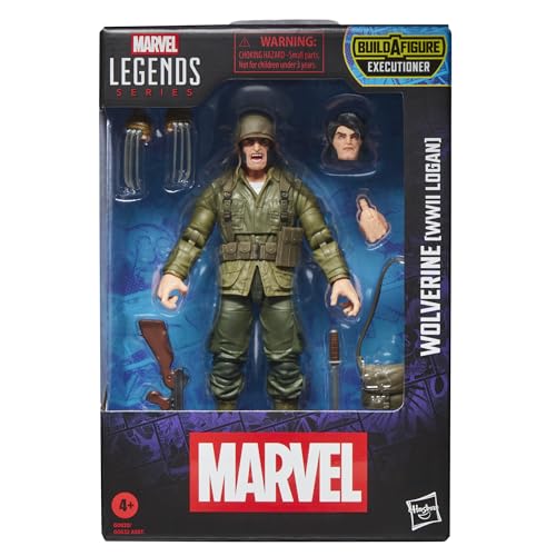 Marvel Legends Series Wolverine (WWII Logan), X-Men Comics Collectible 6-Inch Scale Action