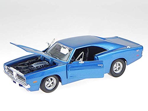 1969 Dodge Charger R/T 1/25 Maisto Prata