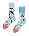 Chaussettes unisexe Many Mornings Ocean Life - Bleu - 39-42