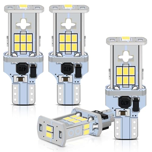 Defvnsy 4 Stück Weiß 921 Innenraum Glühbirne