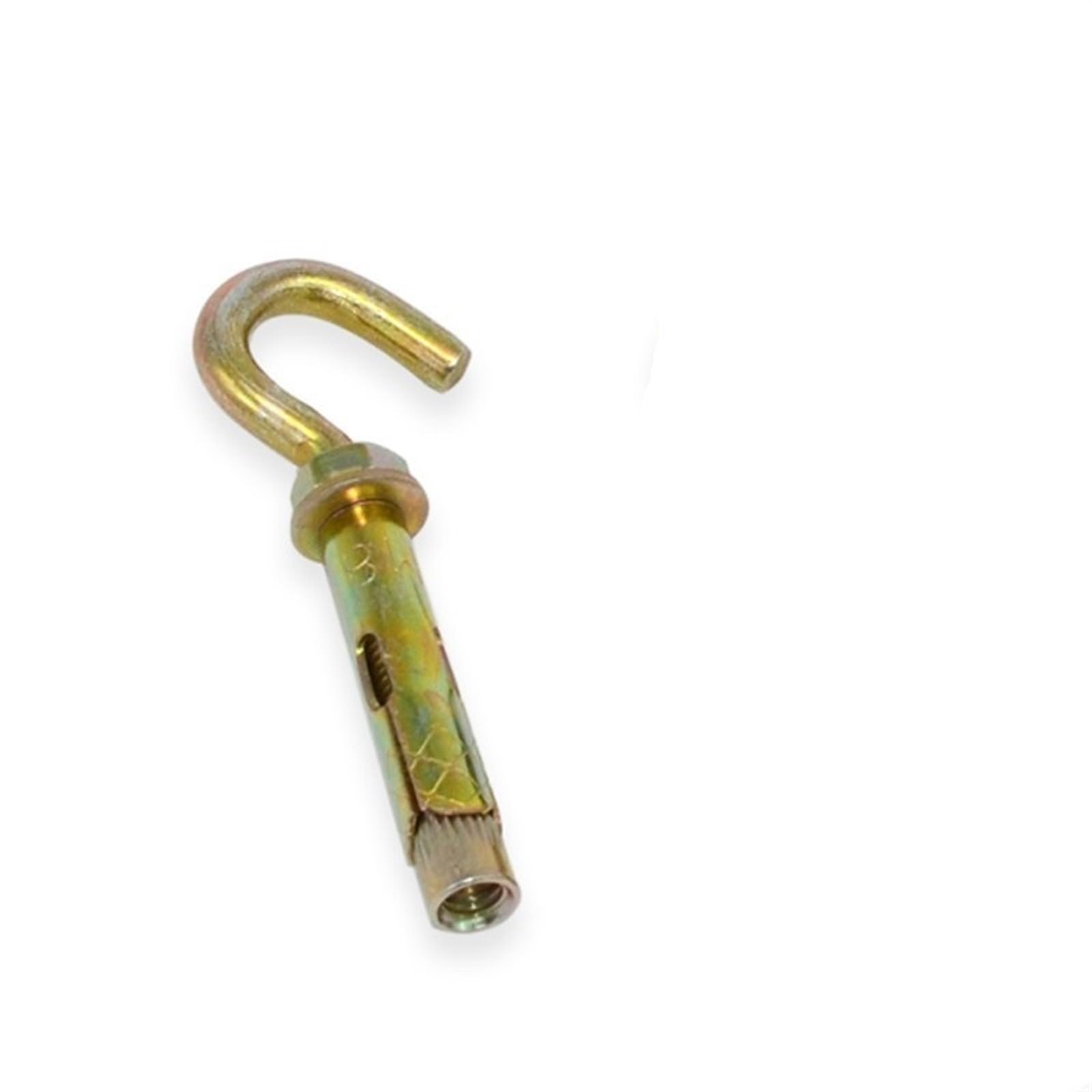 Gancio Vite Di Espansione Gancio a vite ad espansione in acciaio inossidabile da 10 pezzi a occhiello zincato for lampada a sospensione for altalena Strumenti hardware for la casa(C2)