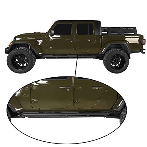 Estribos Tubulares V8 GOD para Jeep Gladiator JT 2020-2026 miniatura 4