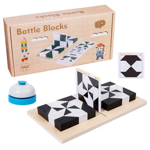 de construcción: Juguetes mentales de Madera, Atractivos | Estimular de Aprendizaje temprano, Juego lógico para Divertidos Ejercicios mentales en el hogar o en