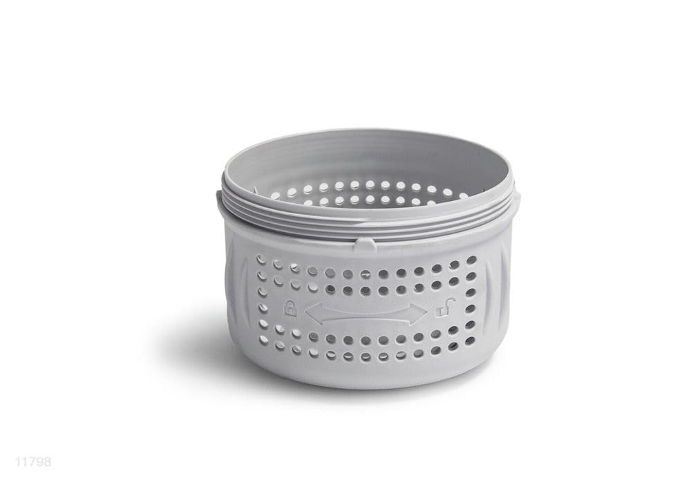 Boîtier de Filtre Intex 11798 pour Spa – Porte-Cartouche d’Origine – Pièce de Rechange pour jacuzzis Intex – Filetage Ø125 mm – Hauteur Environ 84 mm